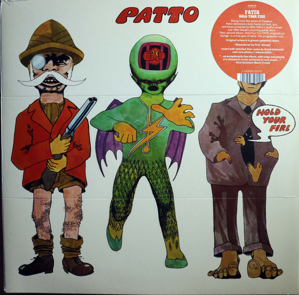 Patto - Hold You Fire  lp  reissue  gimmix cover