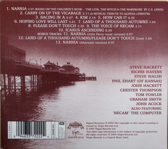 Steve Hackett - Please Don't Touch 1 copy out of print in slip case 3 bonus