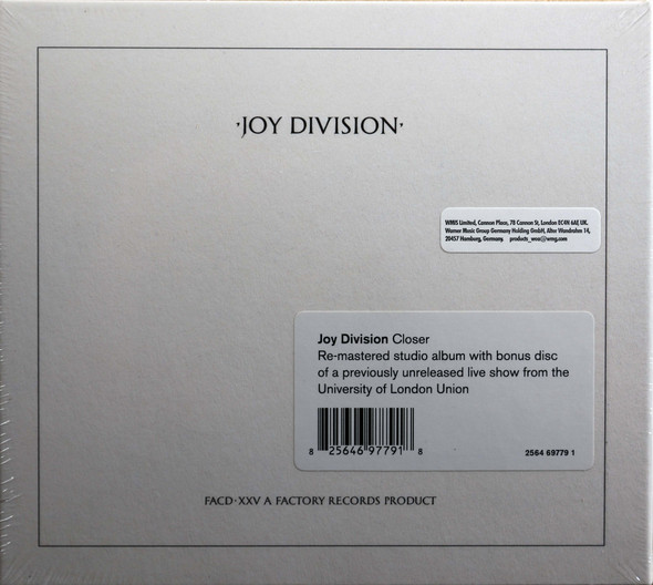 Joy Division - Closer 2 cd expanded edition