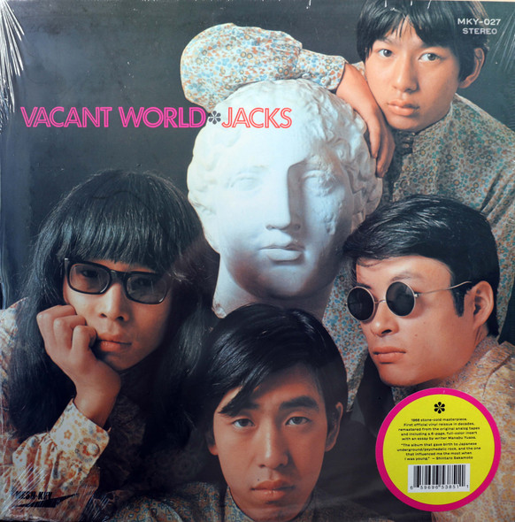 Jacks - Vacant World  lp reissue with 6 page insert