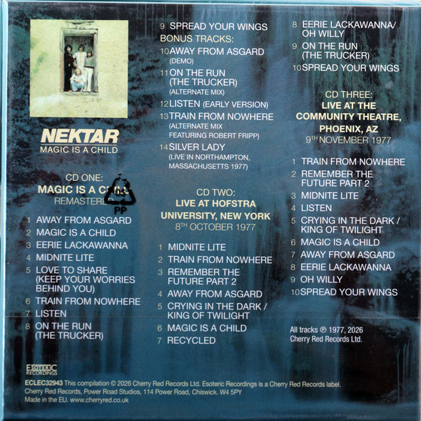 Nektar - Magic is the Child  expanded 3 cd box set