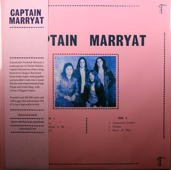 Captain Marryat - same  lp  reissue