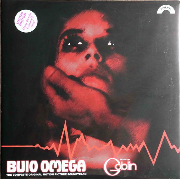 Goblin - Buio Omega lp reissue clear purple vinyl