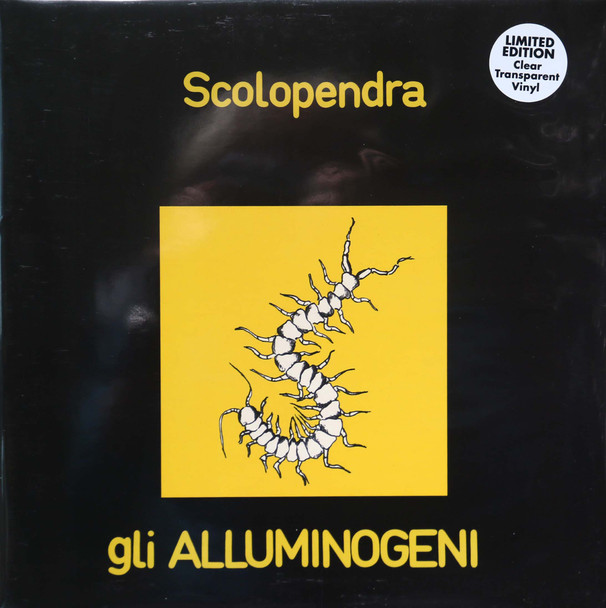 Alluminogeni - Scolopendra  lp reissue clear vinyl