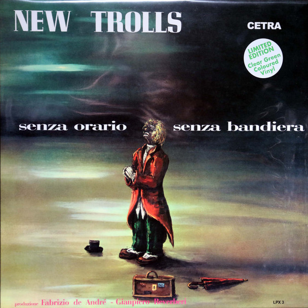 New Trolls - Senza Orario Senza Bandiera lp reissue  clear green 180 gram vinyl