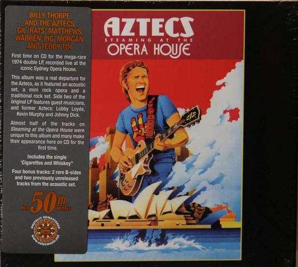 Billy Thorpe & the Aztecs - Steaming at the Opera House 4 bonus tracks 2 cds remastered