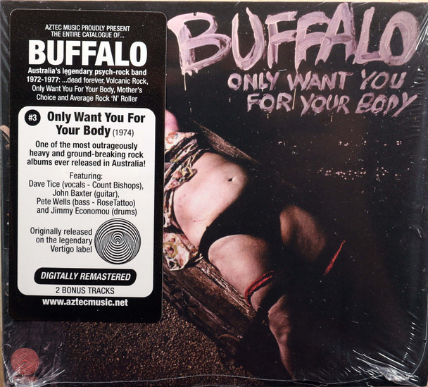 Buffalo - Only Want You For Your Body 2 bonus tracks remastered
