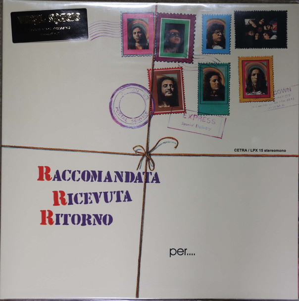 Raccomandata Ricevuta Ritorno - Per un Mondo di Cristallo lp reissue