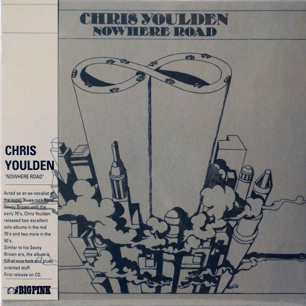 Chris Youlden - Nowhere Road  mini lp  Savoy Brown solo