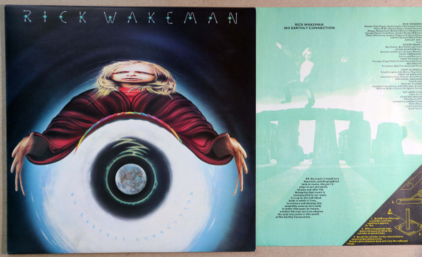Rick Wakeman - No Earthly Connection original UK A&M lp with insert