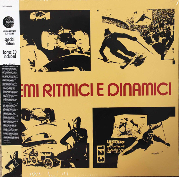 Braen's Machine Temi Ritmici e Dinamici  lp reissue with cd