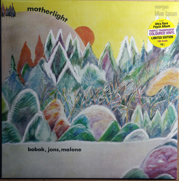 Bobak, Jons, Malone - Motherlight lp reissue  180 gram purple vinyl