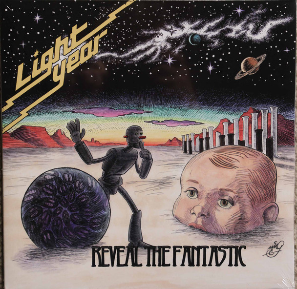 Light Year -Reveal the Fantastic reissue  lp unreleased prog  from 1974