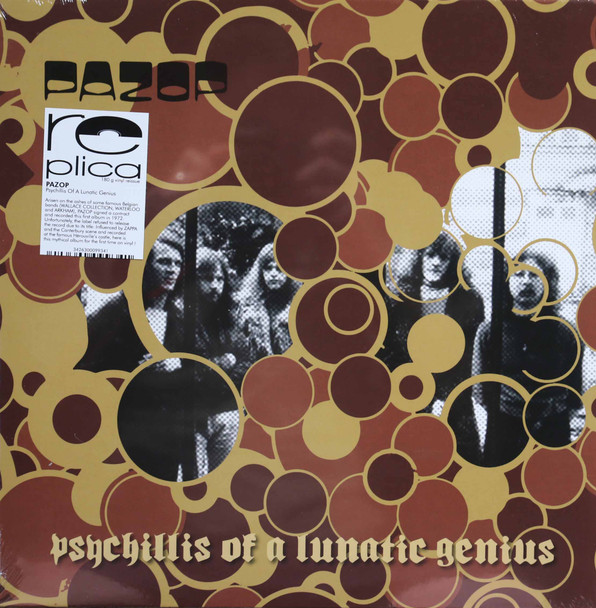 Pazop - Psychillis of a Lunatic Genius 180 gram lp reissue 