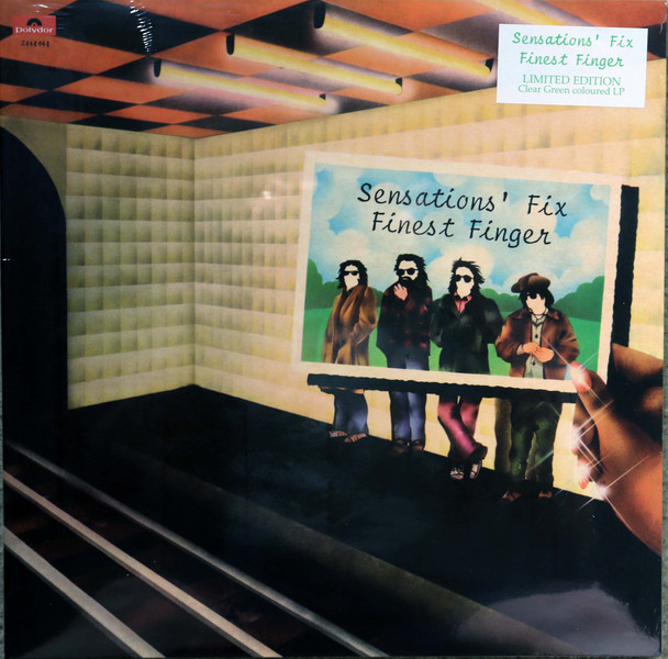 Sensations Fix - Finest Finger 180 gram lp reissue clear green vinyl