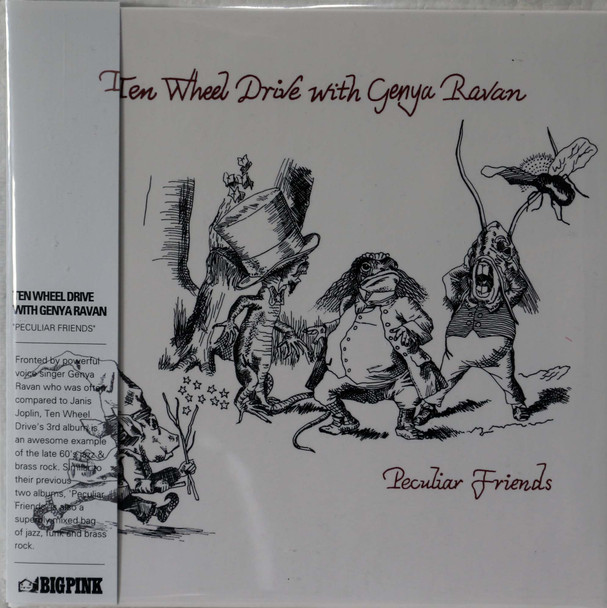 Ten Wheel Drive with Genya Ravan - Peculiar Friends  mini lp