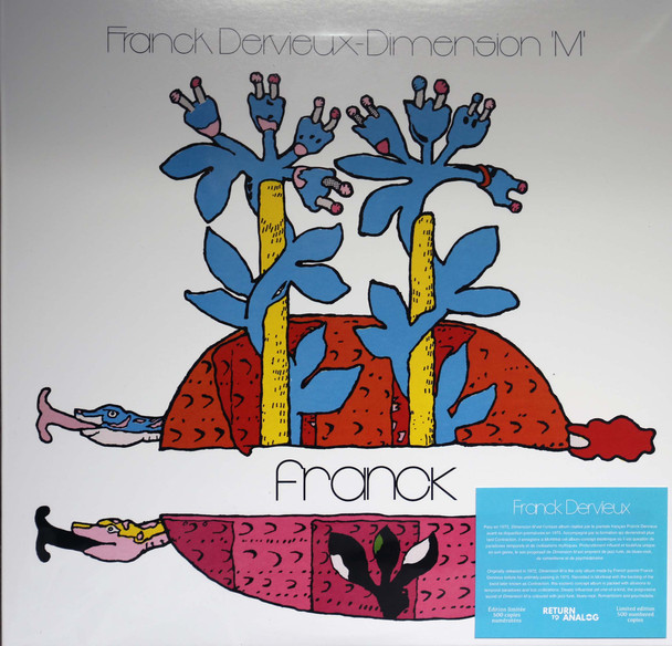 Franck Derveiux - Dimension 'M'  lp reissue 
