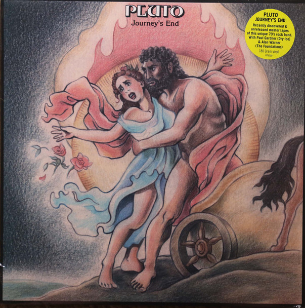 Pluto - Journey's End  lp reissue  180 gram vinyl unreleased 2nd lp