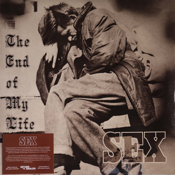 Sex - The End of My Life  lp reissue 