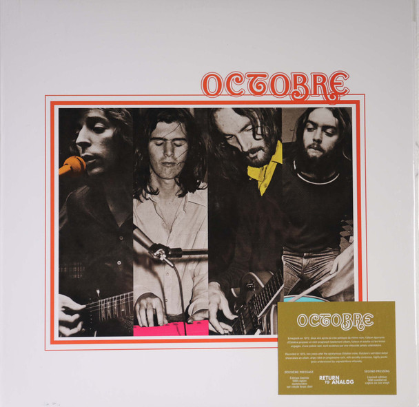 Octobre - same  lp reissue 