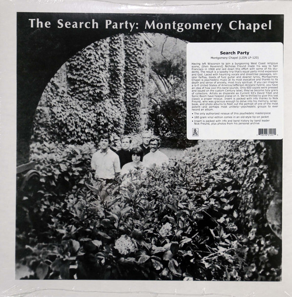 Search Party - Montgomery Chapel  180 gram lp reissue