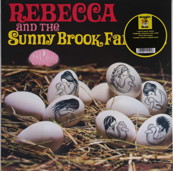 Rebecca and the Sunny Brook Farmers - Birth   lp reissue plus insert