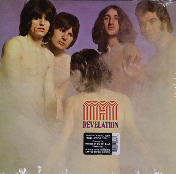 Man - Revelation lp reissue  180 gram purple vinyl