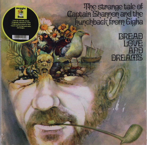 Bread, Love and Dreams - The Strange Tale of Captain Shannon and the Hunchback from Gigha  lp reissue  
