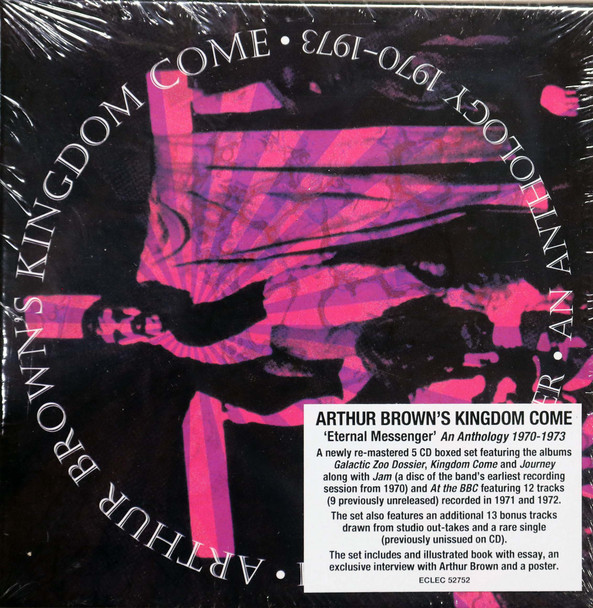 Arthur Brown's Kingdom Come -Eternal Messenger An Anthology  1970-1973 6 cd box remastered