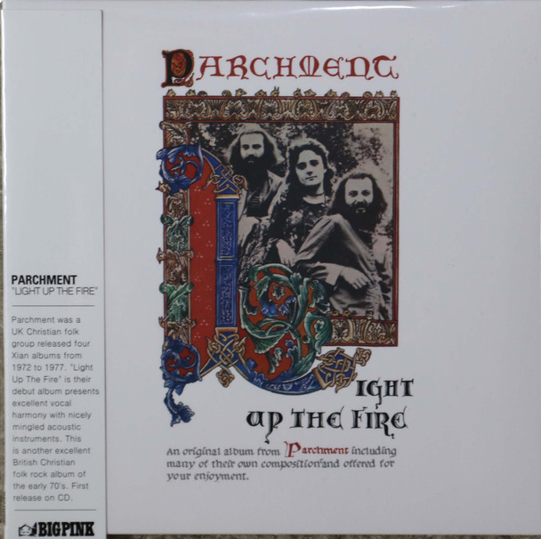 Parchment - Light Up the Fire mini lp