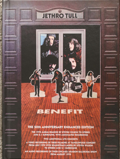 Jethro Tull - Benefit  4 cds + 2 DVD's box with booklet