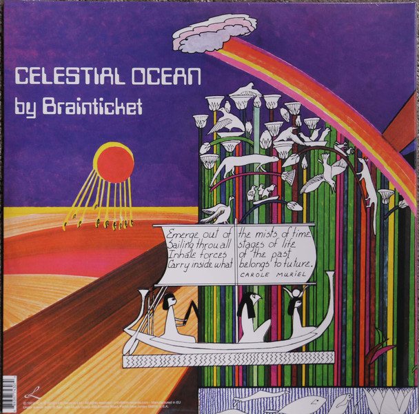 Brainticket - Celestial Ocean  lp  reissue blue vinyl clear vinyl