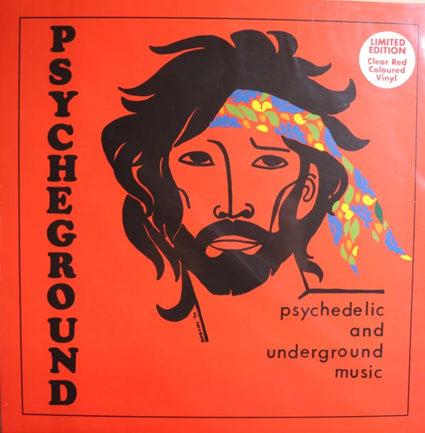 Psycheground - Psychedelic and Underground Music  lp reissue red vinyl