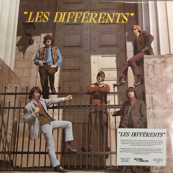 Les Differents - same  lp reissue 