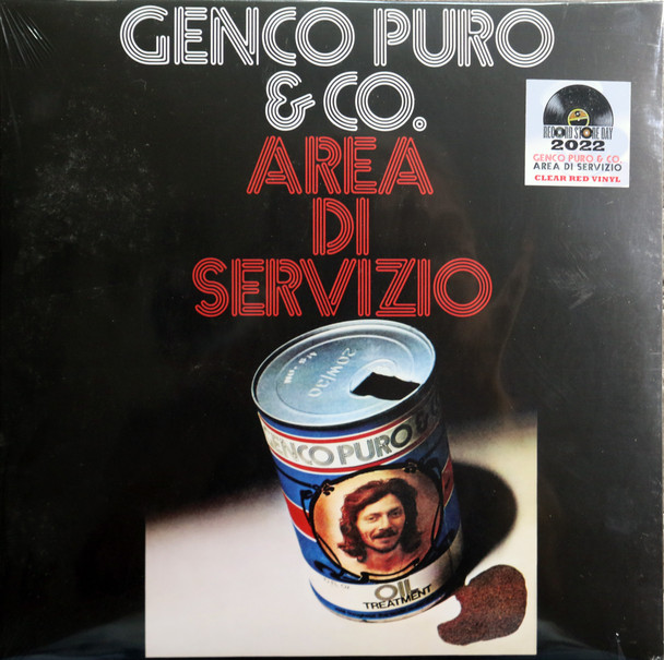 Genco Puro & Co. - Area di Servizo  lp reissue  clear red vinyl