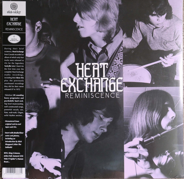 Heat Exchange - Reminiscence  lp  reissue includes digital download