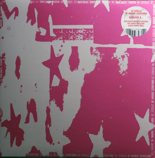 Le Stelle de Mario Schifano - Dedicato A.... lp reissue clear purple vinyl