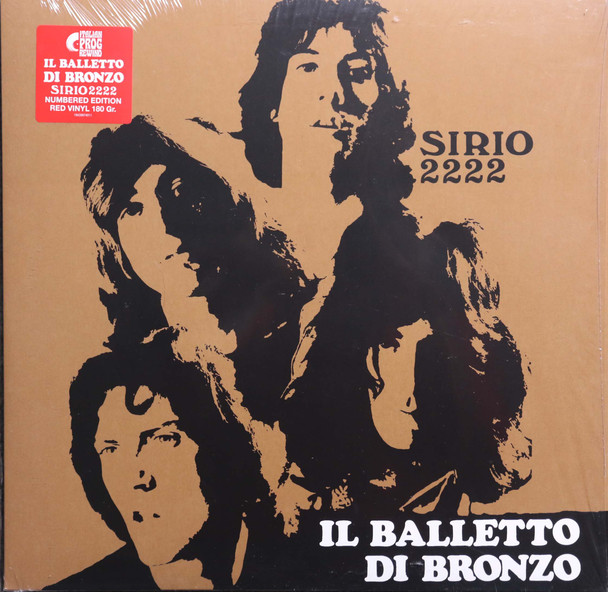 Il Balletto di Bronzo - Sirio 2222  lp reissue red 180 gram vinyl