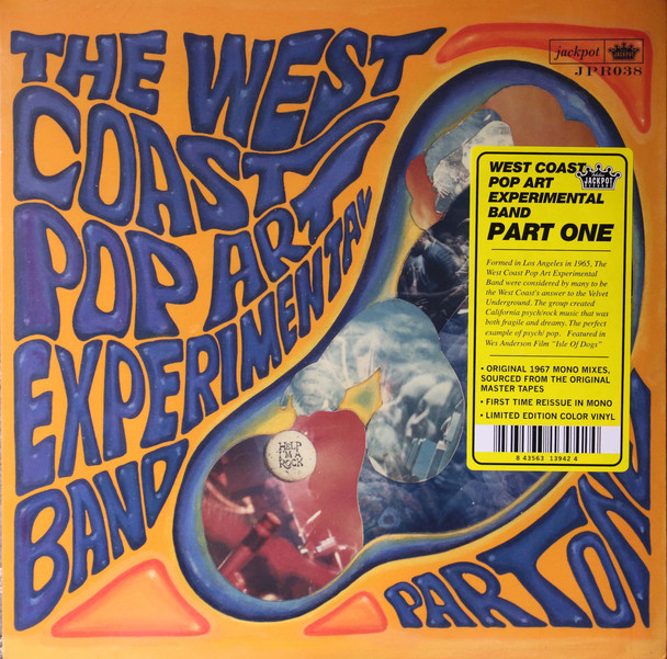 West Coast Pop Art Experimental Band - Part One  lp  reissue colored vinyl