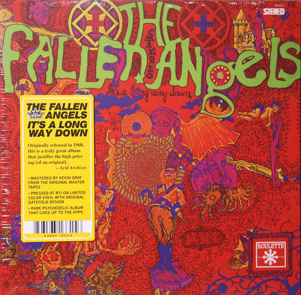 The Fallen Angels - It's A Long Way Down  lp  reissue colored vinyl