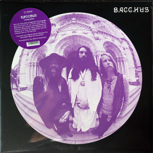 Bacchus - Celebration lp  reissue  with digital download