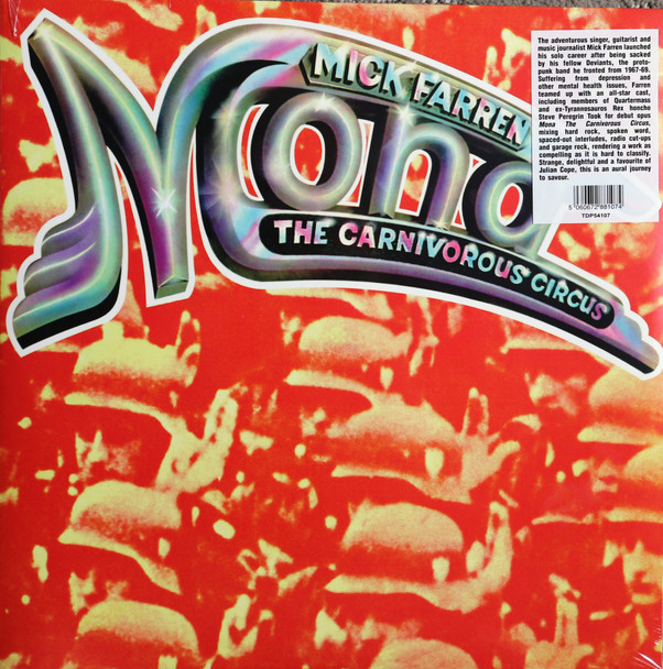 Mick Farren - The Carnivorous Circus  lp reissue  Deviants solo