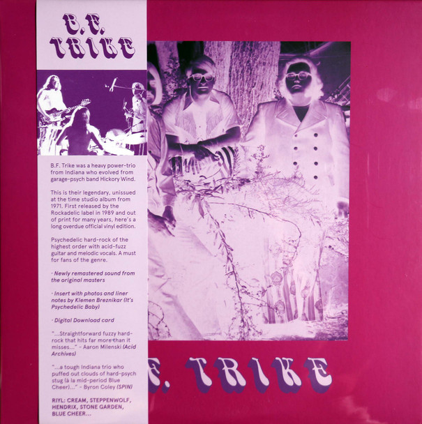B.F. Trike - same  lp reissue 