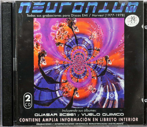 Neuronium-Quasar 2C361 + Vuela Quimico 2 cds  out of print 1 copy