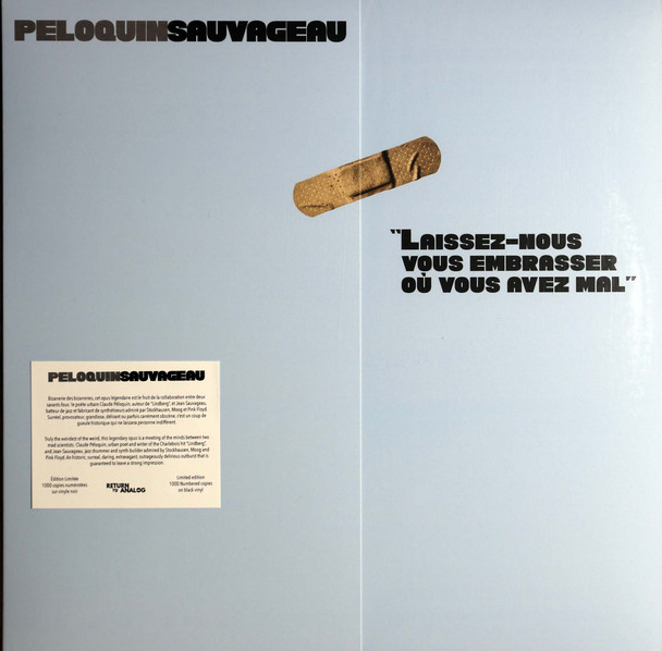 Peloquin Sauvageau - Laisez-nous vous Embrasser ou Vous Avez Mal   lp reissue 