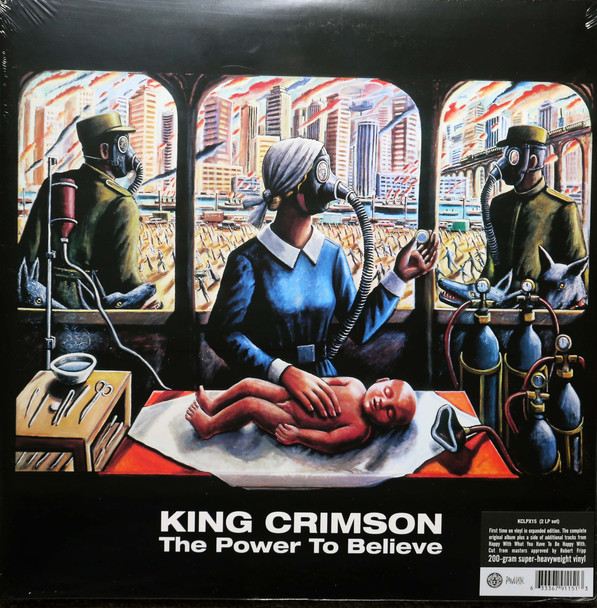 King Crimson - The Power to Believe  lp reissue  200 gram vinyl  2 lps expanded