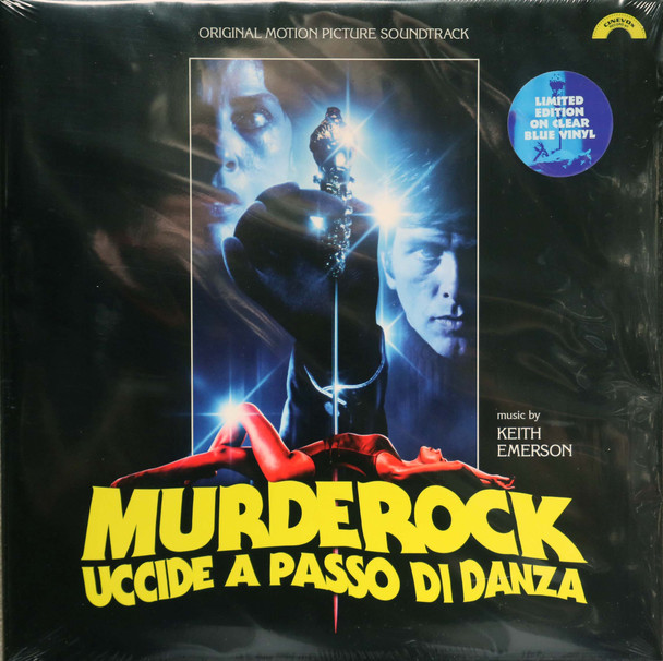 Keith Emerson - Murderock Uccide A Passo di Danza soundtrack lp reissue slear blue vinyl