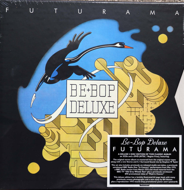 Be Bop Deluxe -Futurama 3 cds + 1 DVD remastered box set