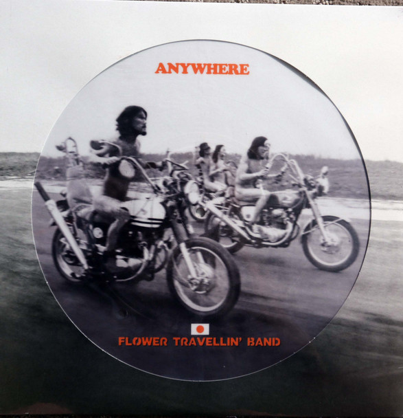 Flower Travelin' Band - Anywhere lp reissue picture disc