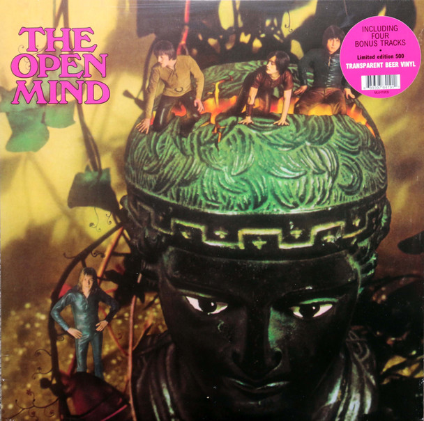 Open Mind - same  lp reissue beer color vinyl 4 bonus tracks
